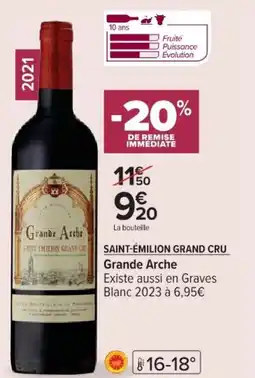 Cora x Carrefour Saint-émilion grand cru grande arche offre
