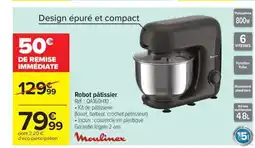 Carrefour Drive MOULINEX Robot pâtissier offre