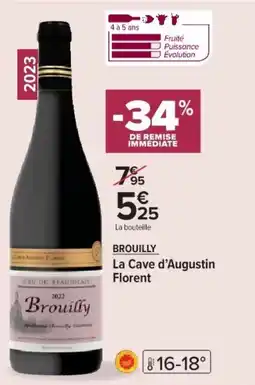 Cora x Carrefour Brouilly offre