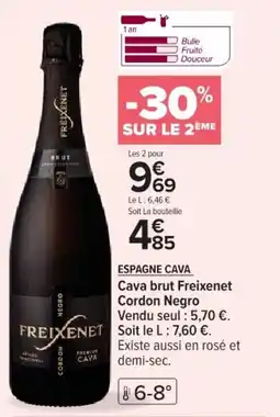 Cora x Carrefour Espagne cava offre