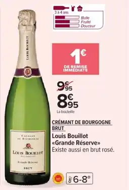 Cora x Carrefour Crémant de bourgogne brut louis bouillot offre
