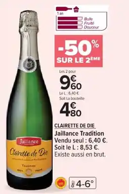 Cora x Carrefour Clairette de die offre
