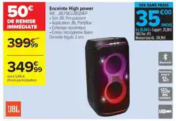 Carrefour Drive Enceinte High power offre
