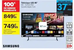 Carrefour Drive SAMSUNG Téléviseur LED offre