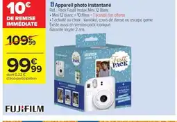 Carrefour Drive Appareil photo instantané offre