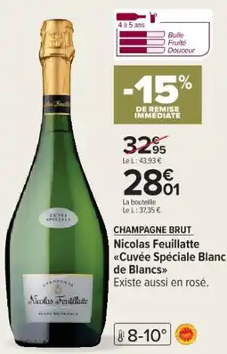 Cora x Carrefour Champagne brut offre