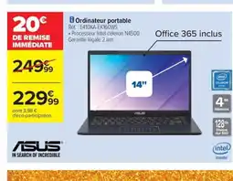 Carrefour Drive ASUS Ordinateur portable offre