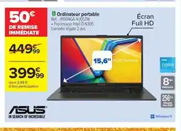 Carrefour Drive ASUS Ordinateur portable offre