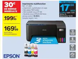 Carrefour Drive EPSON Imprimante multifonction offre
