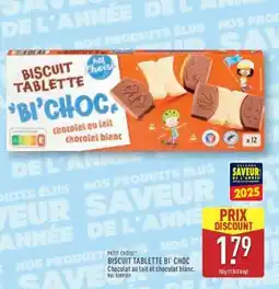 ALDI Biscuit Tablette Bi' Choc offre
