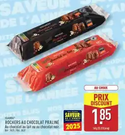 ALDI ISAURA ROCHERS AU CHOCOLAT PRALINÉ offre