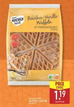 ALDI MEINE KUCHENWELT GAUFRES COEUR offre