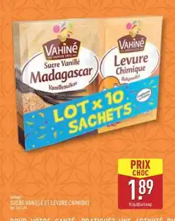ALDI Vahiné Sucre Vanillé et Levure Chimique offre