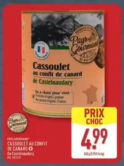 ALDI Cassoulet au confit de canard offre