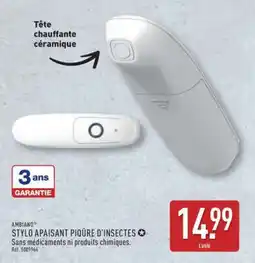 ALDI AMBIANO STYLO APAISANT PIQÛRE D'INSECTES offre