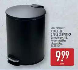 ALDI HOME CREATION POUBELLE SALLE DE BAIN offre