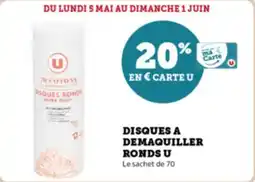 Disques a demaquiller ronds u