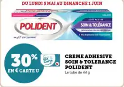 Creme adhesive soin & tolerance polident