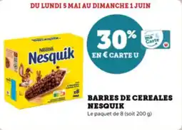 Barres de cereales nesquik