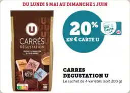 Super U Carres degustation u offre