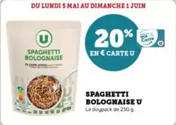 Spaghetti bolognaise u