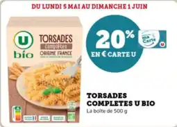 Super U Torsades completes u bio offre