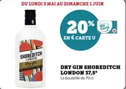 Dry gin shoreditch london 37,5°