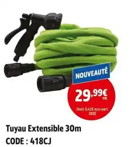 Screwfix Tuyau Extensible 30m offre