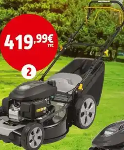 Screwfix Alpina Tondeuse thermique sur roues tractée AL4 51 SHQ 51cm 145cm3 offre