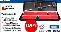 Screwfix L'OUTIL PARFAIT Valise plaquiste offre