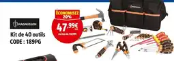 Screwfix Magnusson Kit de 40 outils offre