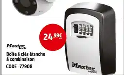 Screwfix MASTER LOCK Boîte à clés étanche à combinaison offre
