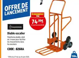 Screwfix MAGNUSSON Diable escalier offre