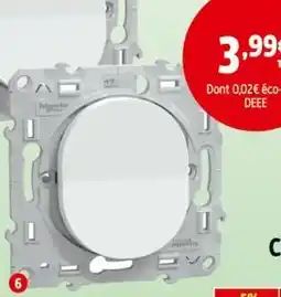 Screwfix Va-et-vient blanc offre