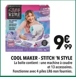 Supeco COOL MAKER Stitch 'n style offre