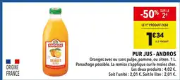 Supeco ANDROS PUR JUS offre