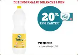 Super U Tonic u offre