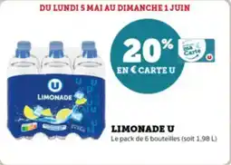 Super U Limonade u offre