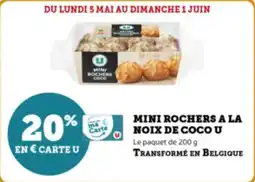 Super U Mini rochers a la noix de coco u offre