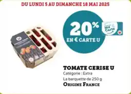 Super U Tomate cerise u offre