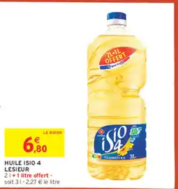 Intermarché Huile isio 4 lesieur offre