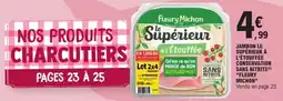 E.Leclerc Jambon le supérieur à l'étouffée conservation sans nitrite fleury michon offre