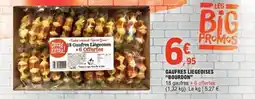 E.Leclerc Gaufres liegeoises bourdon offre