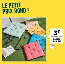 Centrakor L'assise bicolore offre
