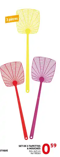 Trafic Set de 3 tapettes a mouches offre