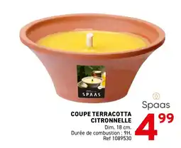 Trafic SPAAS Coupe terracotta citronnelle offre
