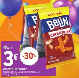 E.Leclerc Croustilles belin offre