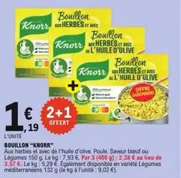 E.Leclerc Bouillon knorr offre