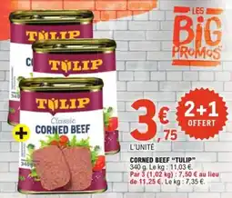 E.Leclerc Corned beef tulip offre