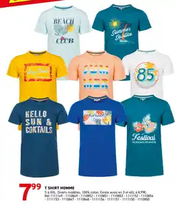 Trafic T shirt homme offre